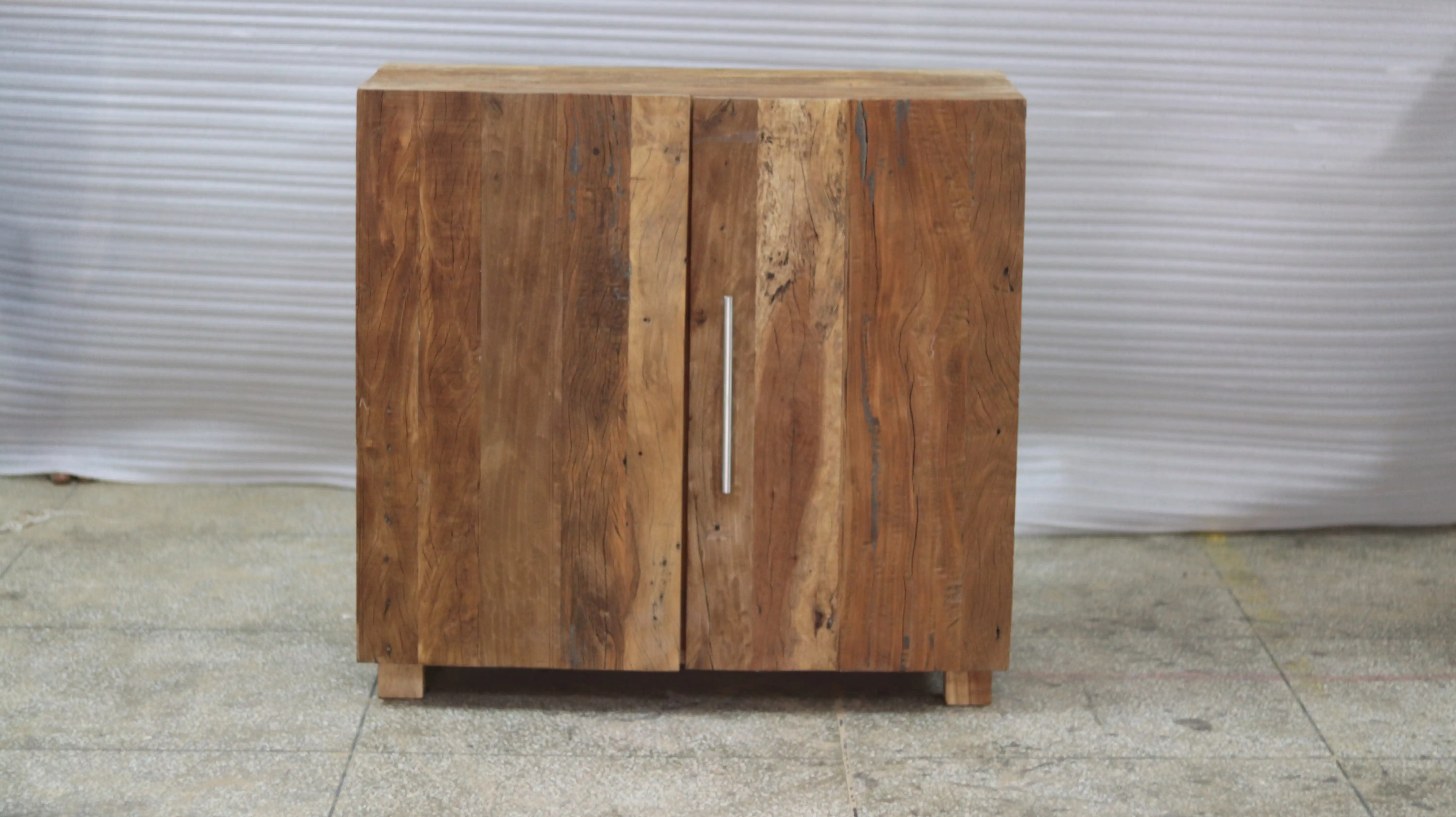 Reclaimed Wood Cabinet with 2 Doors - popular handicrafts